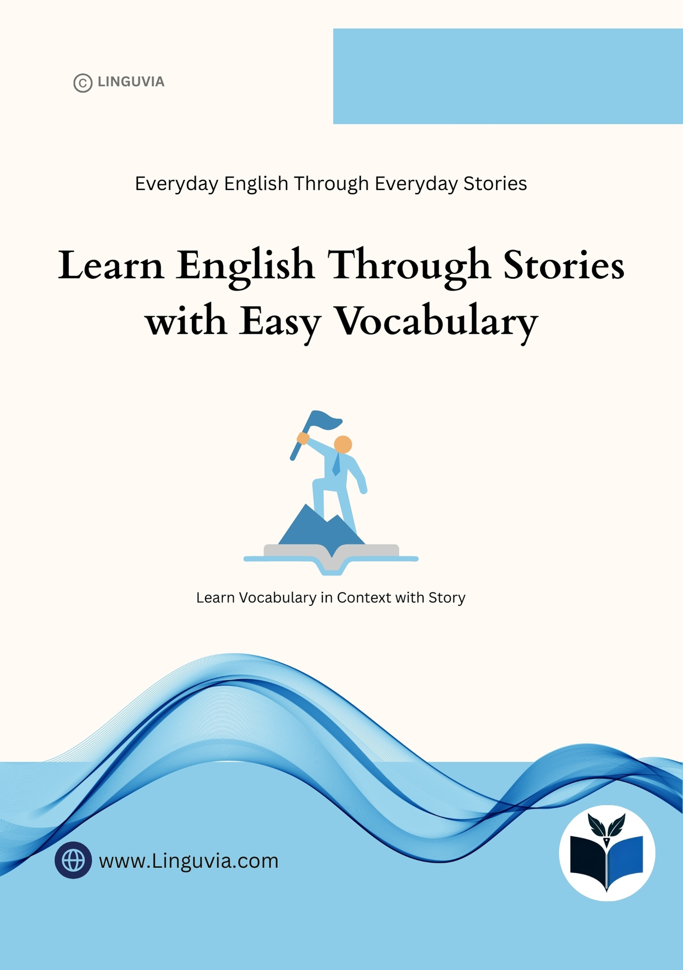 Learn English Through Stories with Easy Vocabulary Cover