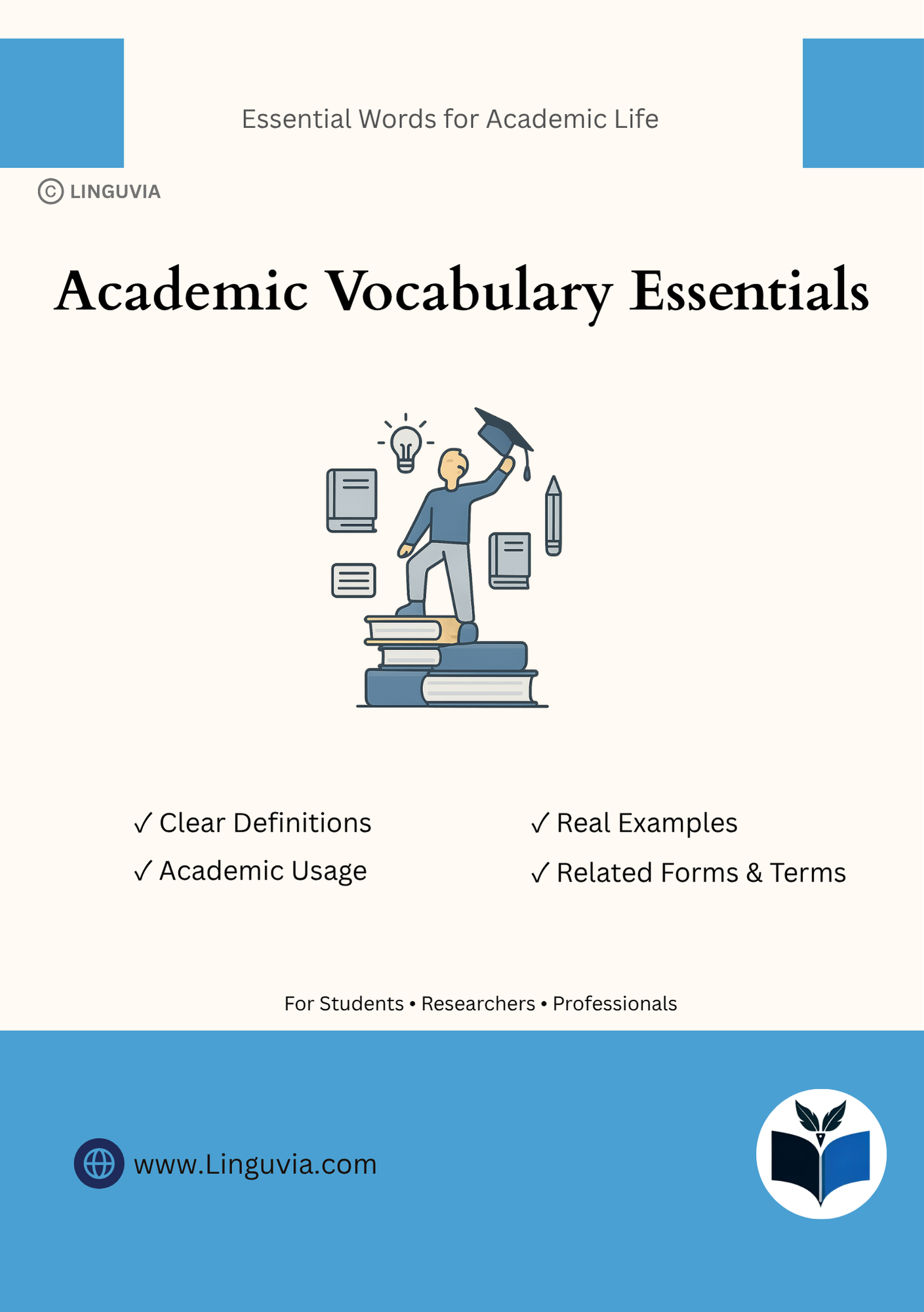 ACADEMIC VOCABULARY ESSENTIALS book cover