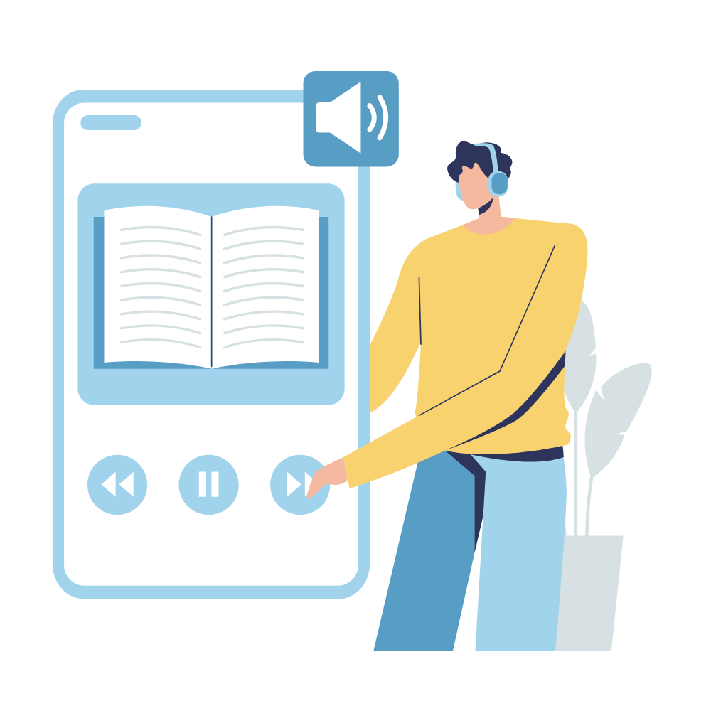 Illustration for Free eBooks - visual overview