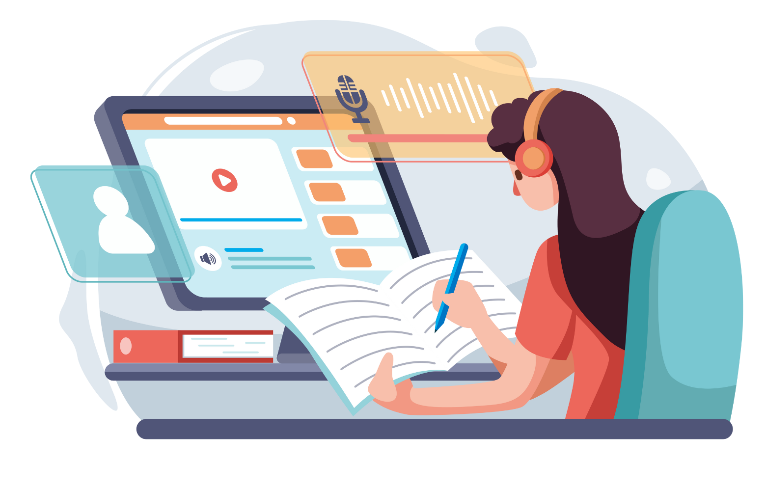 Interactive Learning, Real Results illustration image
