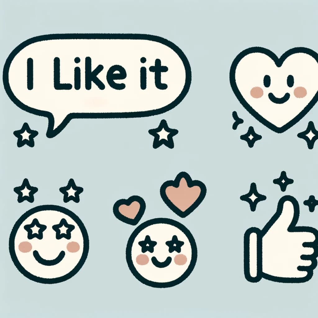 Different Ways to Say: I Like It