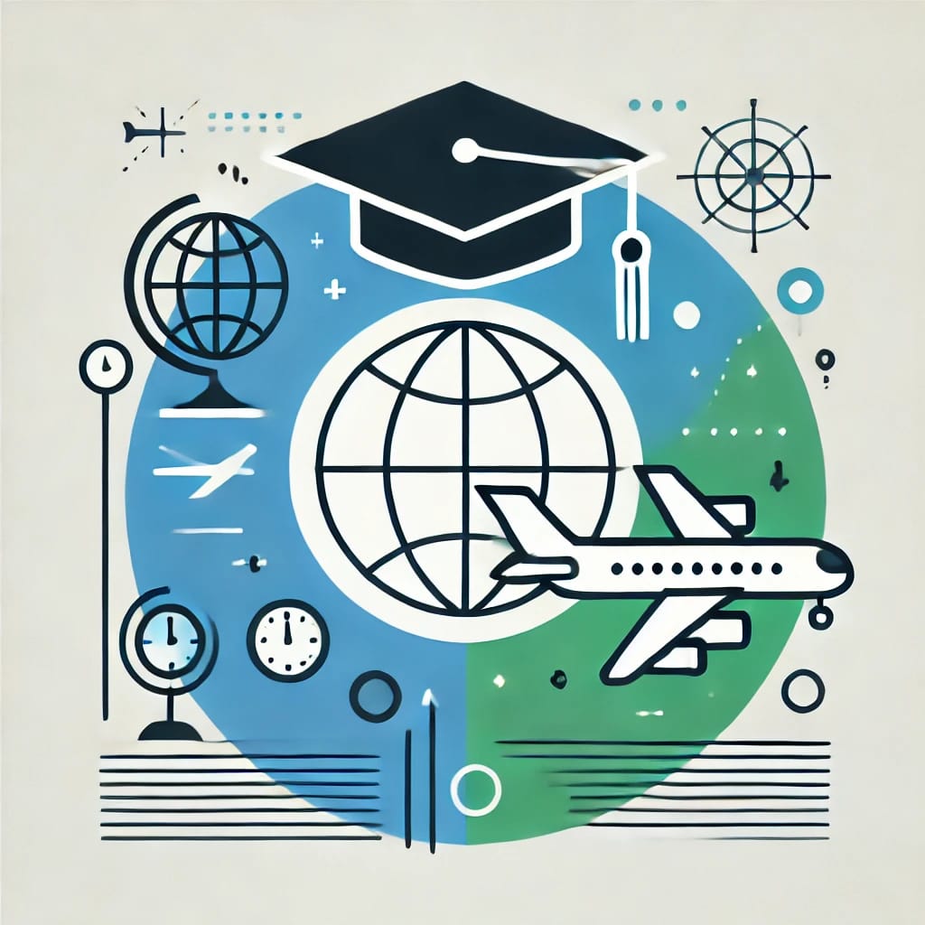 Discussing Plans to Study Abroad