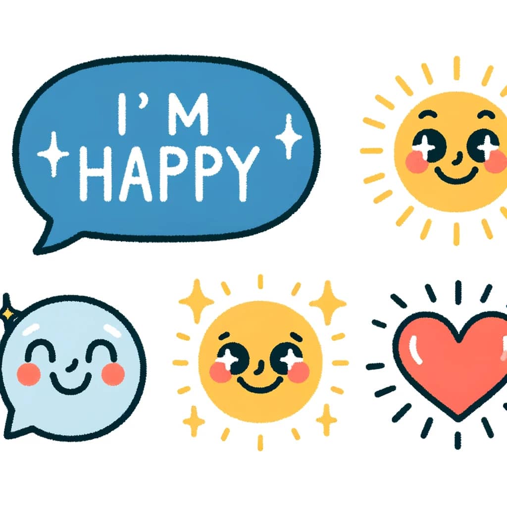 Diverse Ways to Say: I'm Happy