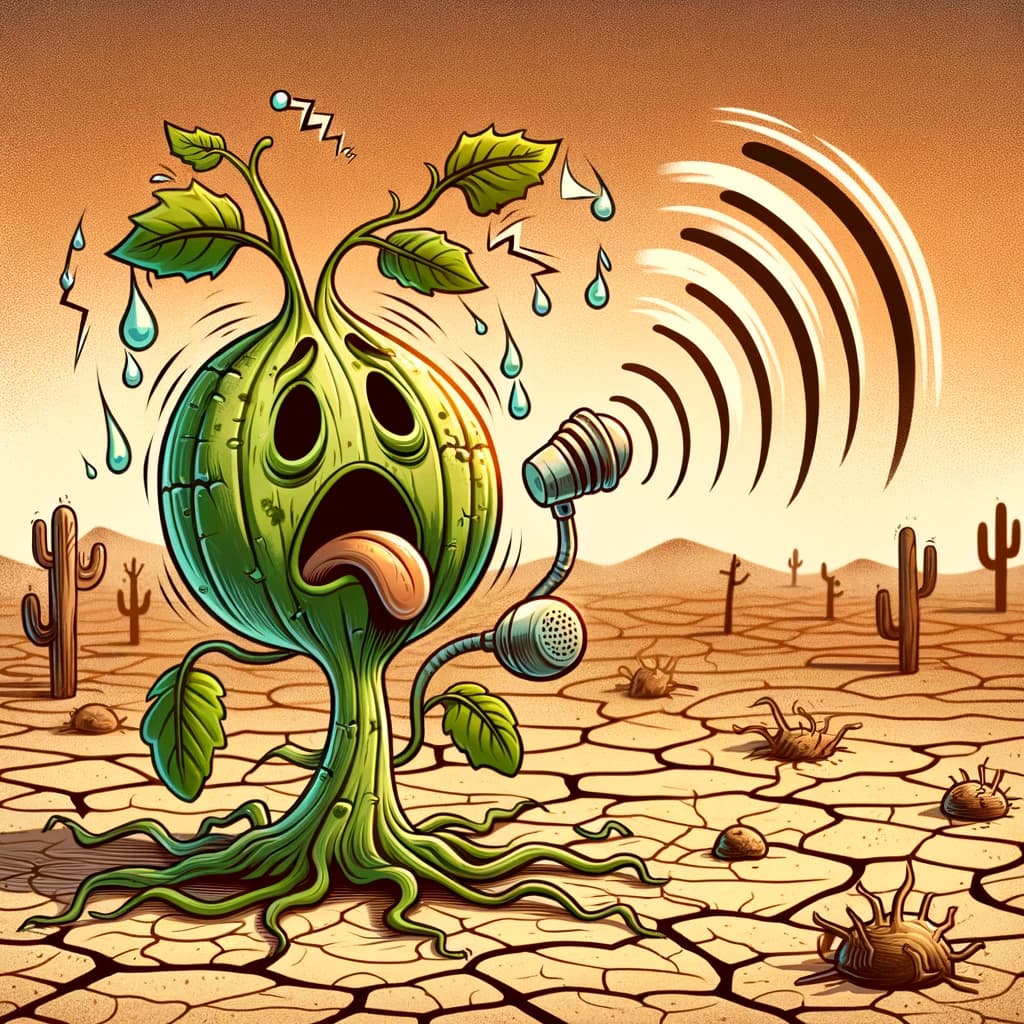 Plants Scream When Stressed
