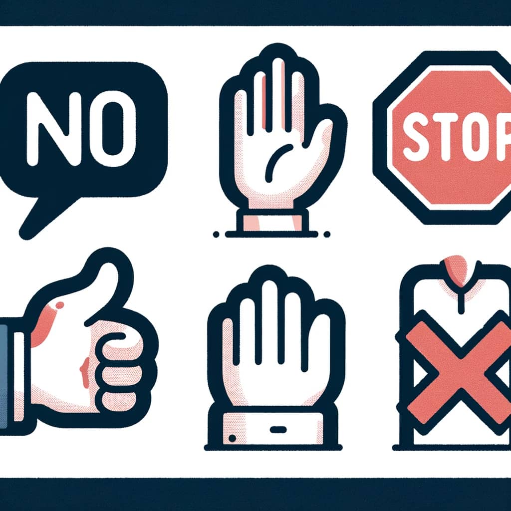 Various Ways to Say ‘No’