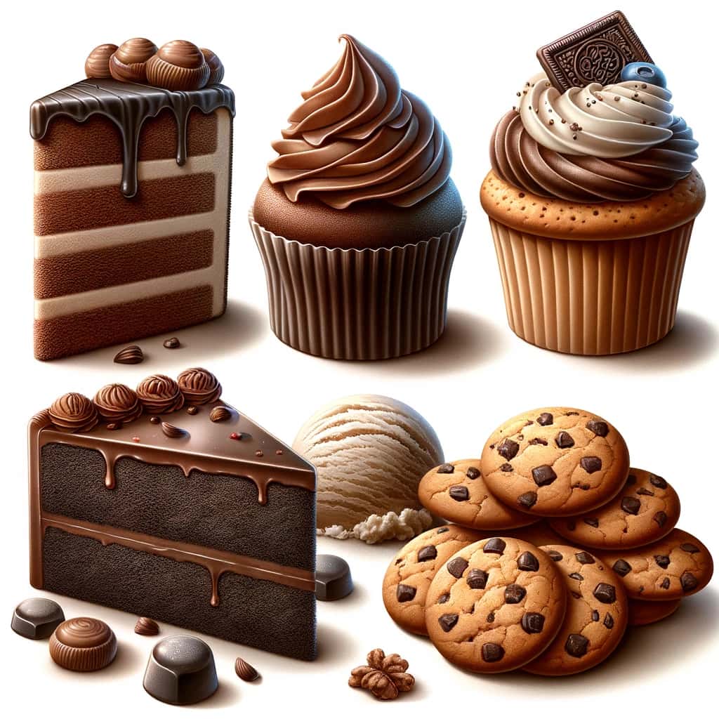 Vocabulary for Sweets and Desserts in English