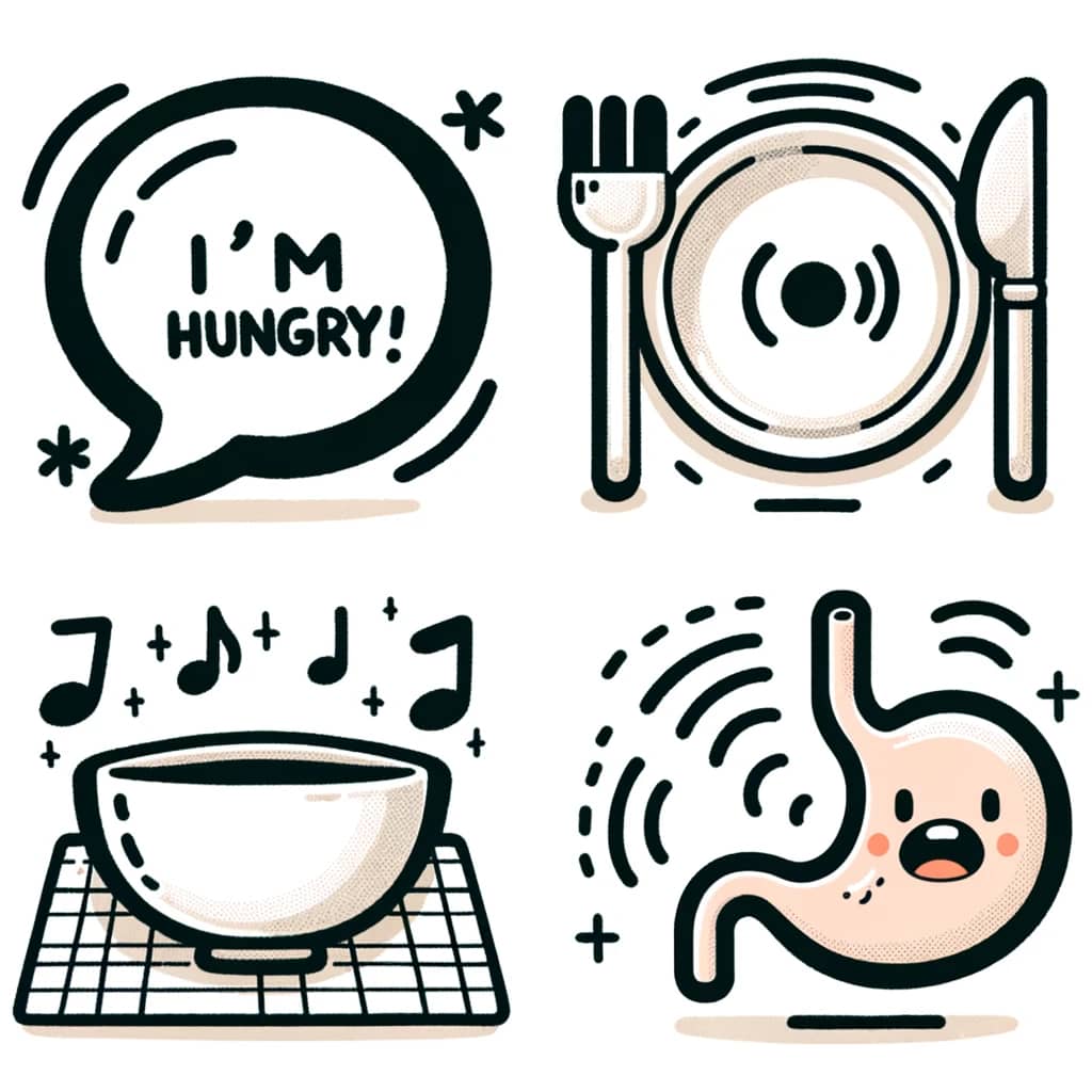 Ways to say: I'm hungry
